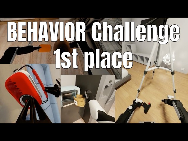 We Won NeurIPS Robotics Competition, Inside the BEHAVIOR Challenge: model, training, inference