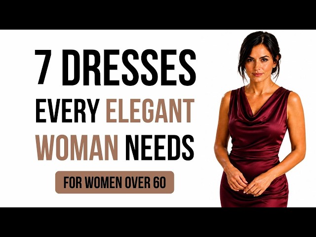 7 Dresses That Make Women Over 60 Look Instantly Younger