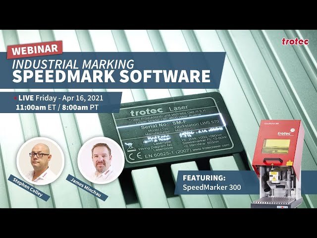 Industrial Marking Software Webinar with Galvo Fiber Laser