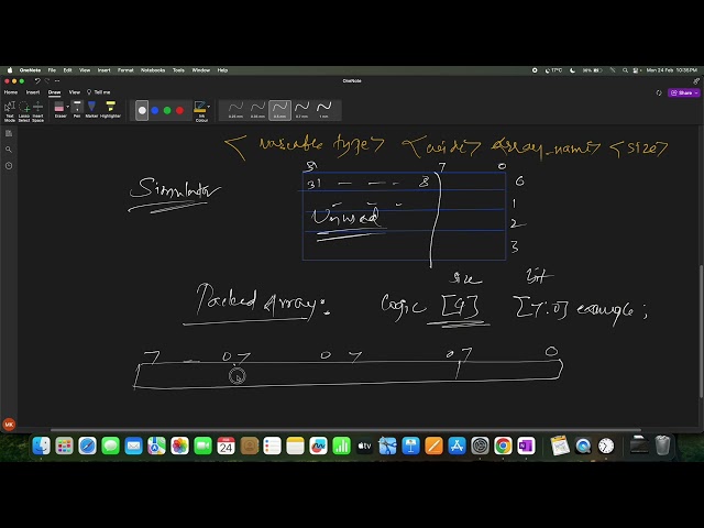 System Verilog Arrays - Unpacked array and Packed array