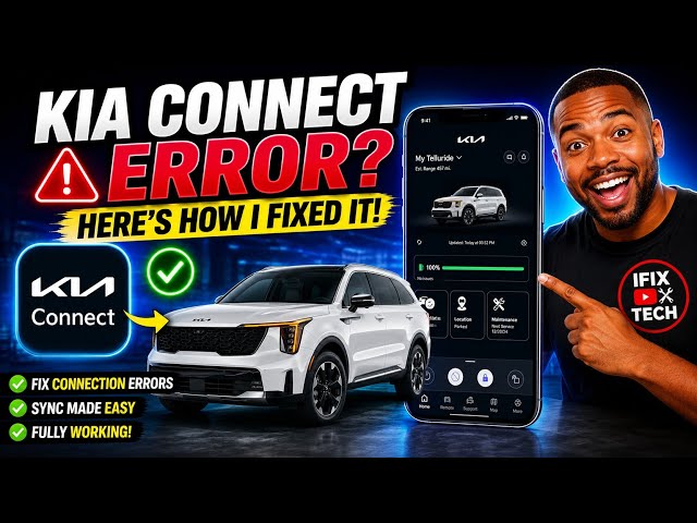 Kia Connect App Not Working? Here's the Fix! ⭐