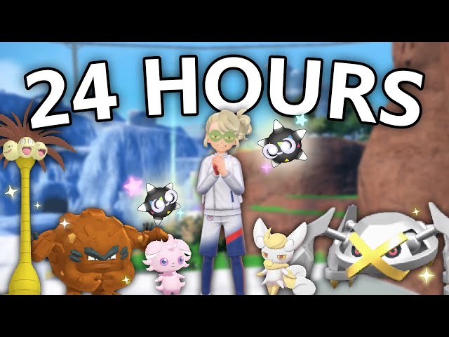 Shiny Hunting for 24 HOURS in the Indigo Disk