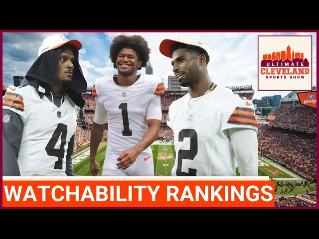 Are the Cleveland Browns the LEAST WATCHABLE team in the NFL?