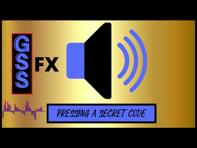 pressing a secret code  - Sound Effect HD (No Copyright Sound)