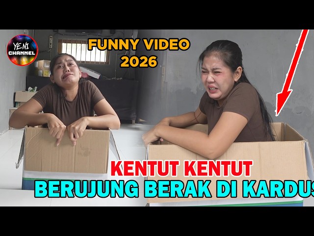 YENI KENTAT KENTUT BERAKHIR BERAK DI KARDUS JUMBO