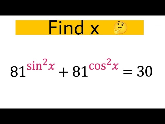 Japanese - Math exponential problem solution | How to solve exponential equation 