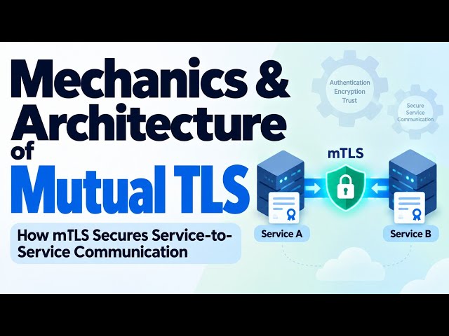 Mechanics & Architecture of Mutual TLS | How mTLS Secures Service-to-Service Communication | Uplatz