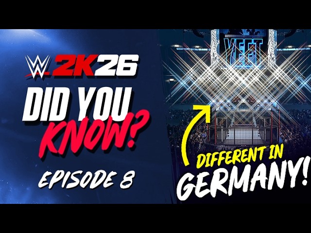 WWE 2K26 Did You Know?: Bonus Match, Unused Content, Regional Change, Easter Eggs & More (Episode 8)