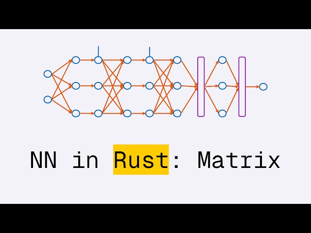 Implementing MNIST Neural Network from Scratch in Rust (95% acc): Matrix