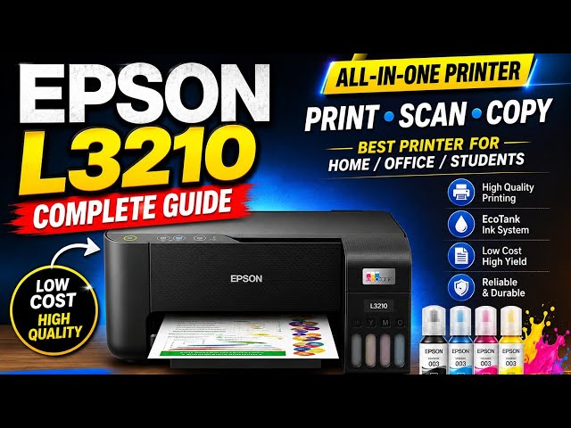 Epson L2310 Printer #epsonl3210 #epsonprinter 