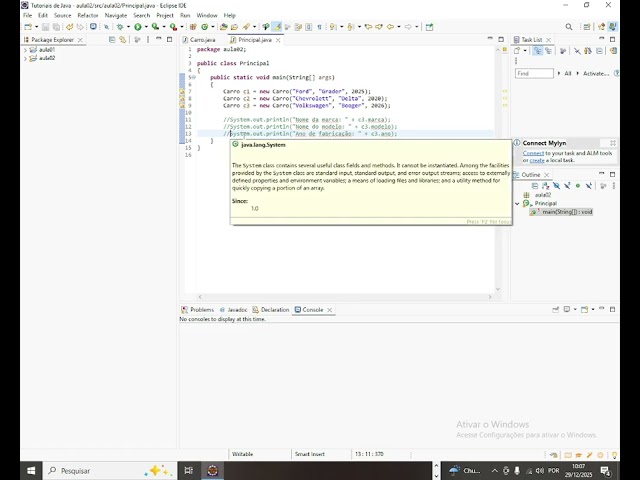 Aula   002 - Assinatura de métodos em Java
