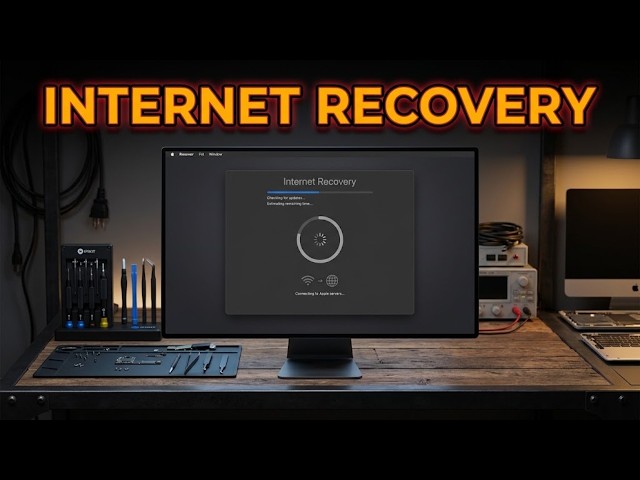 Fix Mac Stuck in Internet Recovery Won't Boot Loop