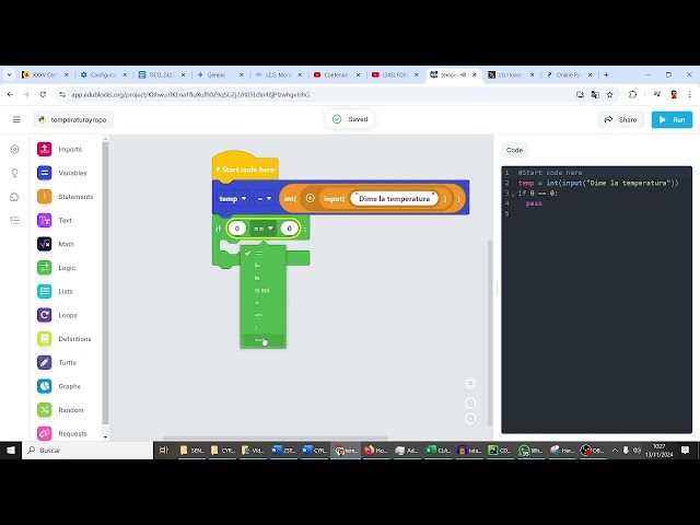 Temperatura y ropa Condiciones If elif else Flipped Learning Python CYR3ESO Avengers IES Monterroso