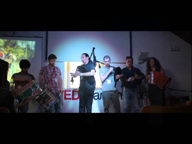 Gaitas-de-foles da regiao centro tradicao milenar: Roncos & Curiscos at TEDxCantanhede
