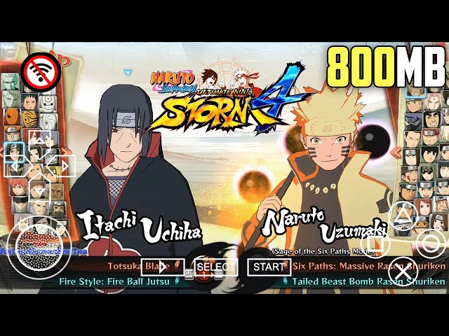 [NEW] NARUTO ULTIMATE NINJA STORM 4 PPSSPP ISO MOD ANDROID WITH PERMANENT MENU | NARUTO PPSSPP MOD