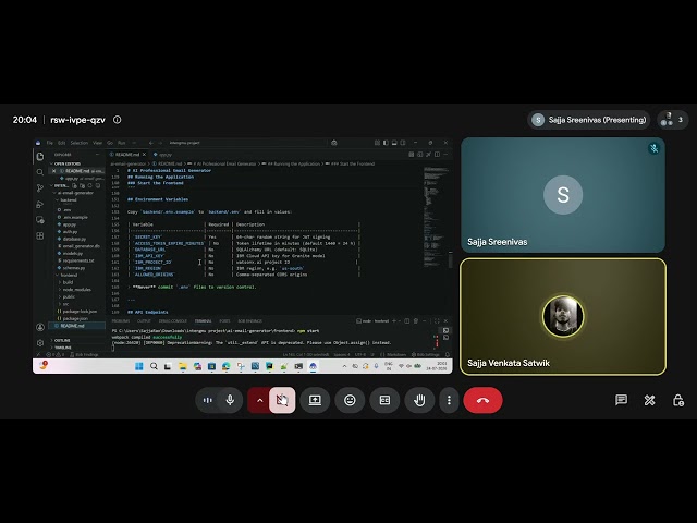AI Professional Email Generator