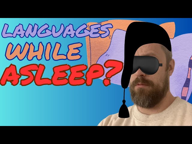 Can you LEARN a LANGUAGE while you SLEEP?