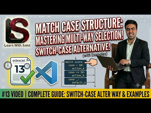 Python Match Case Statement Explained | Python | IGCSE