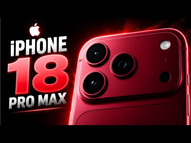 iPhone 18 Pro Max — Every Leak Explained Before It's Too Late