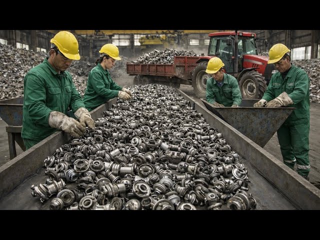 Huge Scale! Recycling and Manufacturing Process Videos of Amazing Pakistani Factories 