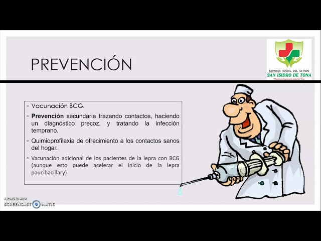 prevencion y tratamiento de la lepra