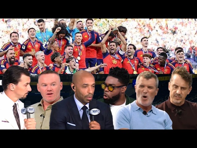 Spain are 2026 World Cup Winners! | Rooney & Micah , Roy Keane & Gary Neville , Zlatan & Henry REACT