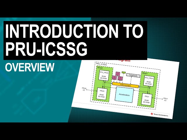 Programmable Real-time Unit for Gigabit Industrial Communication Subsystem (PRU-ICSSG): Overview
