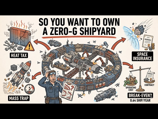 The Economics of Owning a Zero G Shipyard