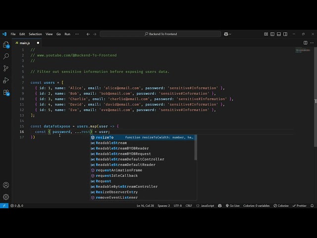 JavaScript | Filter out object's property from array of objects
