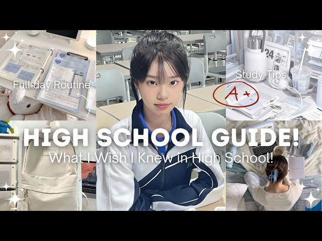The ULTIMATE High School Survival Guide!  Study Hacks, Daily Routine & Mindset