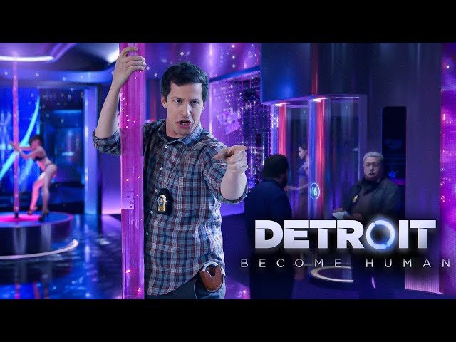 Jake Peralta becomes a Deviant in Detroit: Become Human