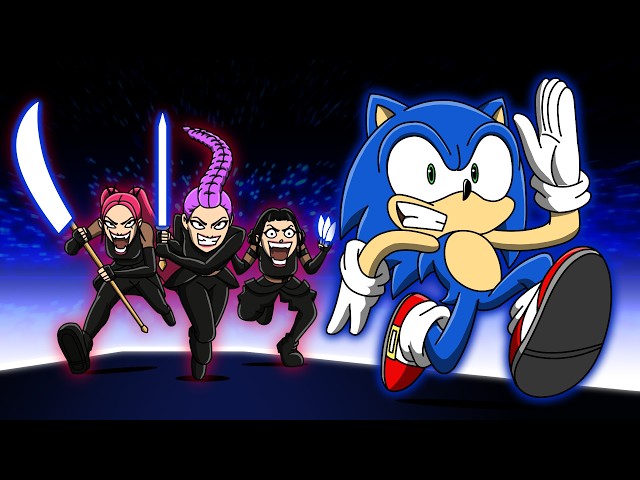 KPop Demon Hunters vs Sonic - MULTIVERSE WARS! 👹💥🥏