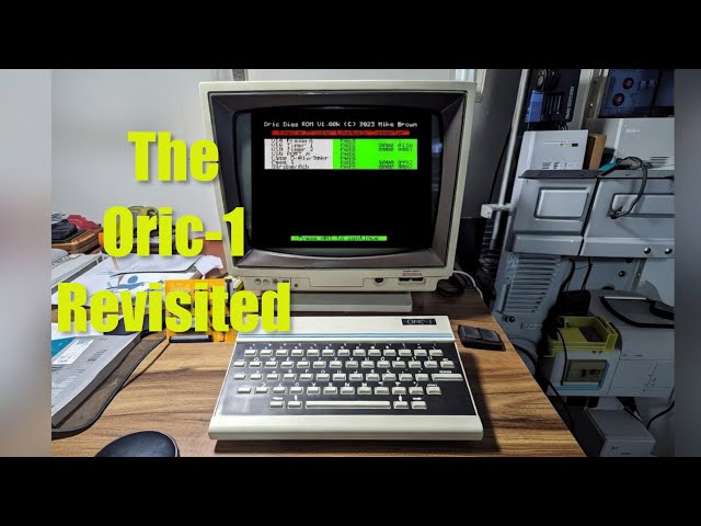 The Oric-1 Revisited: Better Composite Video & Diagnostic ROMs - Retro Rapid
