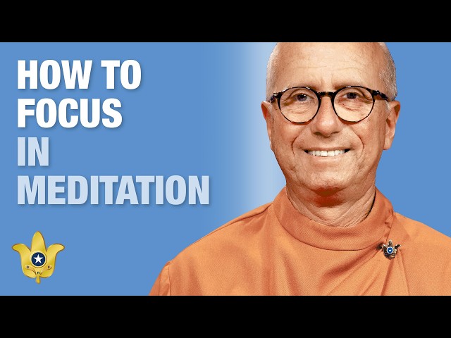 Concentration: Key to Communion With God | “How-to-Live” Talk With Meditation