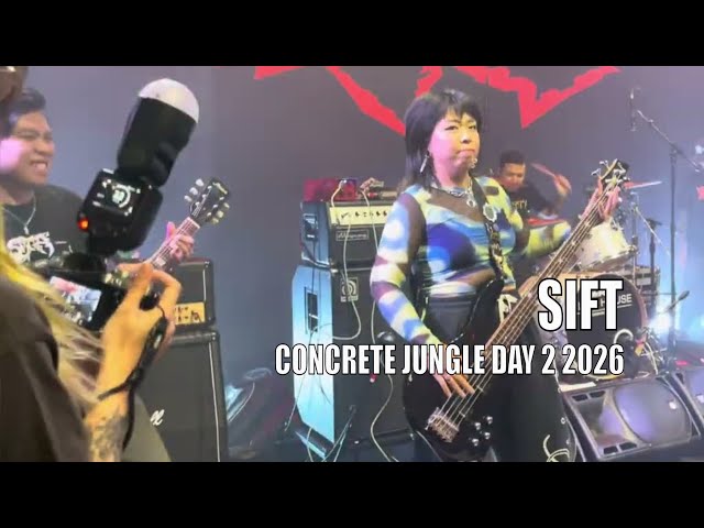 Sift Live at Concrete Jungle Festival 2026 (Bangkok, April 26)