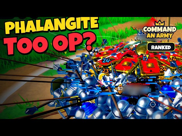 Is Phalangite Too OP for RANKED? (Command An Army)