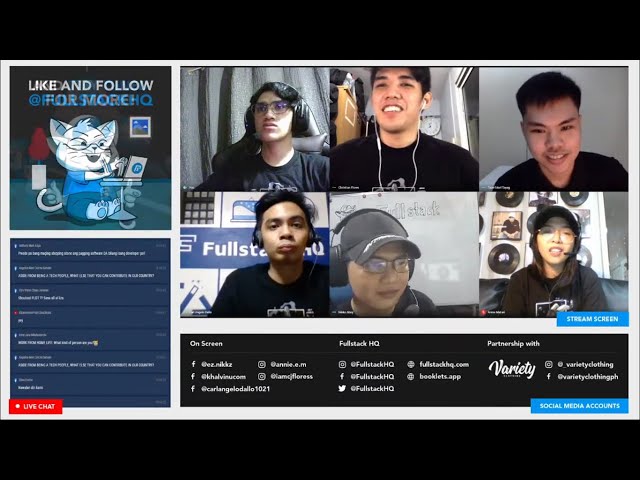 LIVESTREAM Q&A ON PROGRAMMING, LIFE, AND CAREER