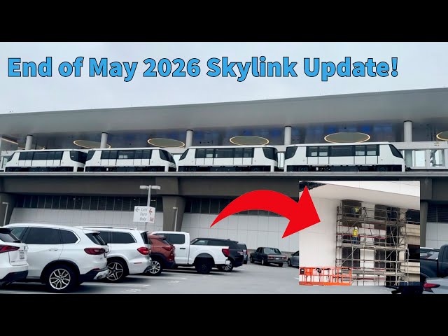 LAX Automated People Mover Construction Update - End of May 2026