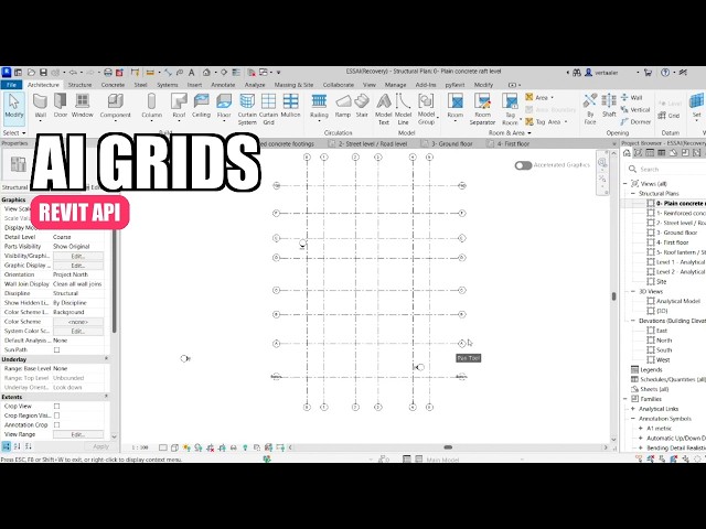 🔵 Autodesk Revit 2027 | Lecture 6 : How to Automate Revit Grids & Dimensions with Claude AI