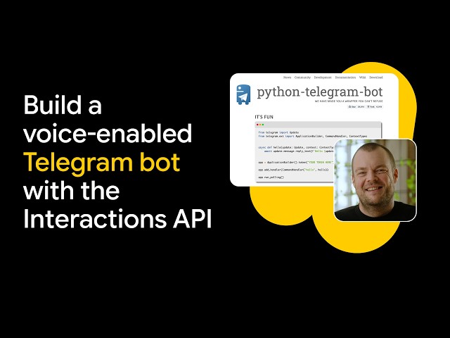 Build a Voice-Enabled Telegram Bot with the Gemini Interactions API