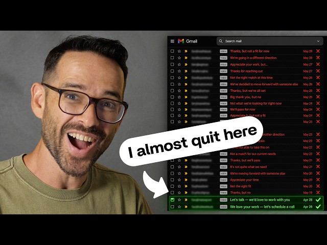My Portfolio Got Rejected 55 Times (But I Still Won)