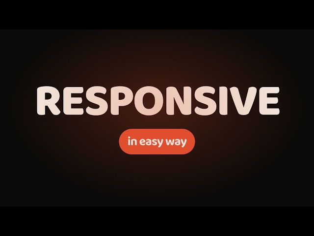 Learn Responsive CSS in Easy Way