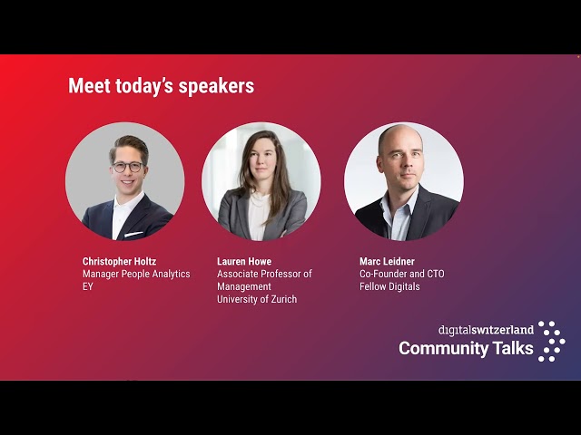 Community Talks #16 I AI in Learning and Development