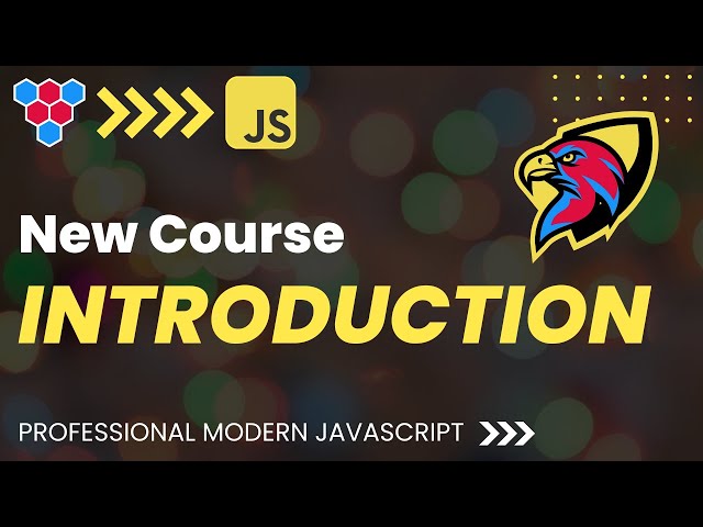 Professional Modern JavaScript // New Course!