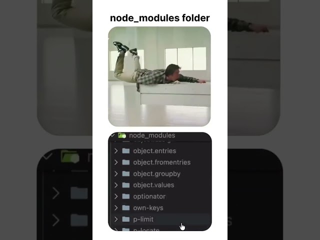 Javascript libraries be like...#Javascript #nodejs #schoolofit