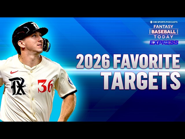 MUST DRAFT Targets at Each Position in 2026 Fantasy Baseball Drafts!