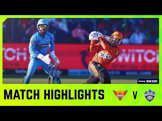 Sunrisers Eastern Cape v Pretoria Capitals | Match 5 | Betway SA20