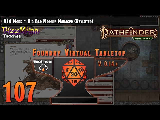 FVTT V14 (PF2e) FtGU E0107 ~ Mods ~ Big Bad Module Manager (Revisited)