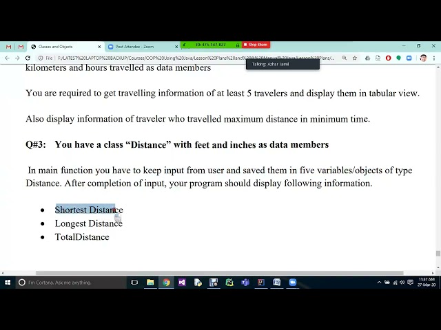 OOP WK 05 Video 5 Assignment Discussion