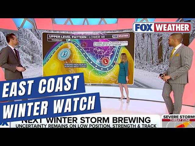Next winter storm brewing as La Niña winter makes its return
